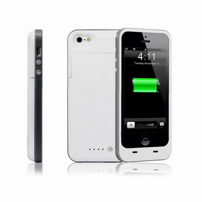 Portabel Backup Charger Kasus Daya Baterai Untuk Iphone 5s, Backup Battery Power Pack